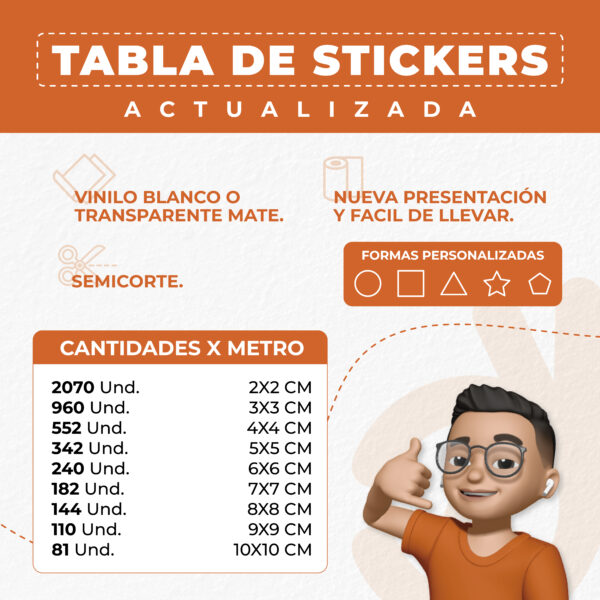Stickers Adhesivos en Vinilo - Image 2