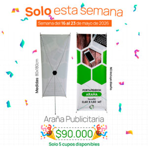 arana-publicitaria-solo-5-cupos-90-000